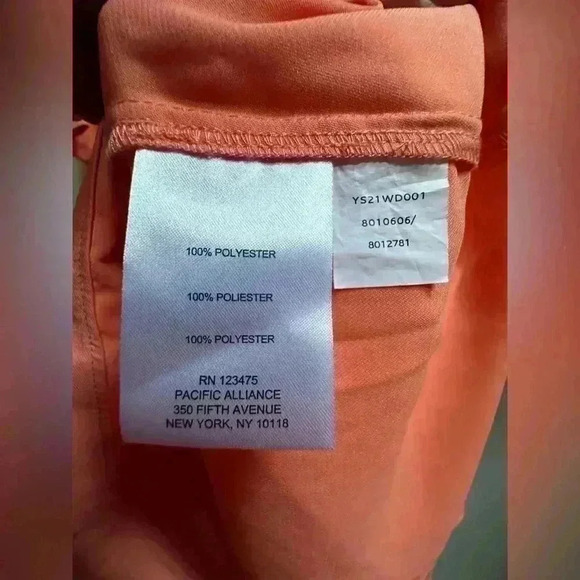 NWOT | Yarrow Tiffany Adaptive Wrap Dress | Women’s Size L | Coral - Picture 11 of 12